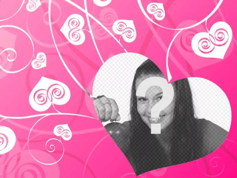 Fotomontaje De Amor Para Decorar Tus Fotos Romanticas Con Un Fondo De Fotoefectos