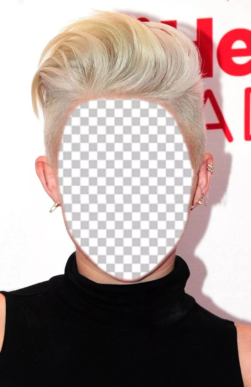Fotomontaje para tener el peinado de Miley Cyrus y gratis ..