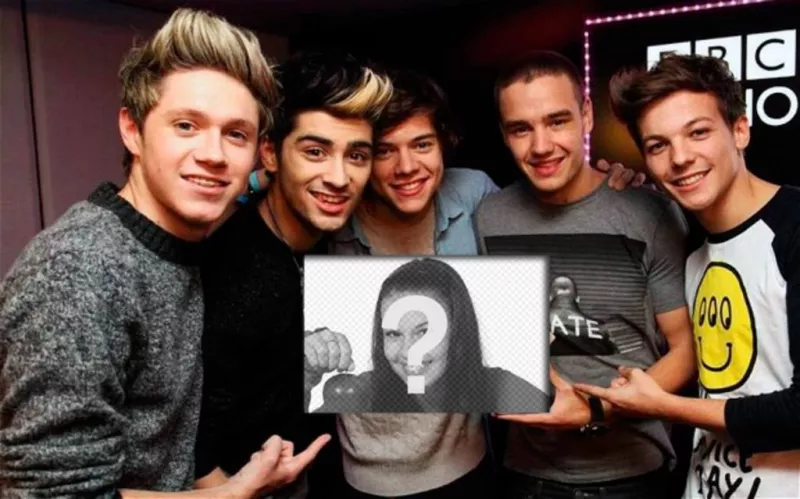 Fotomontajes online con el grupo One Direction ..