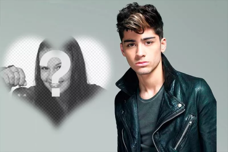 Fotomontaje para poner tu foto junto con Zayn Malik de One..