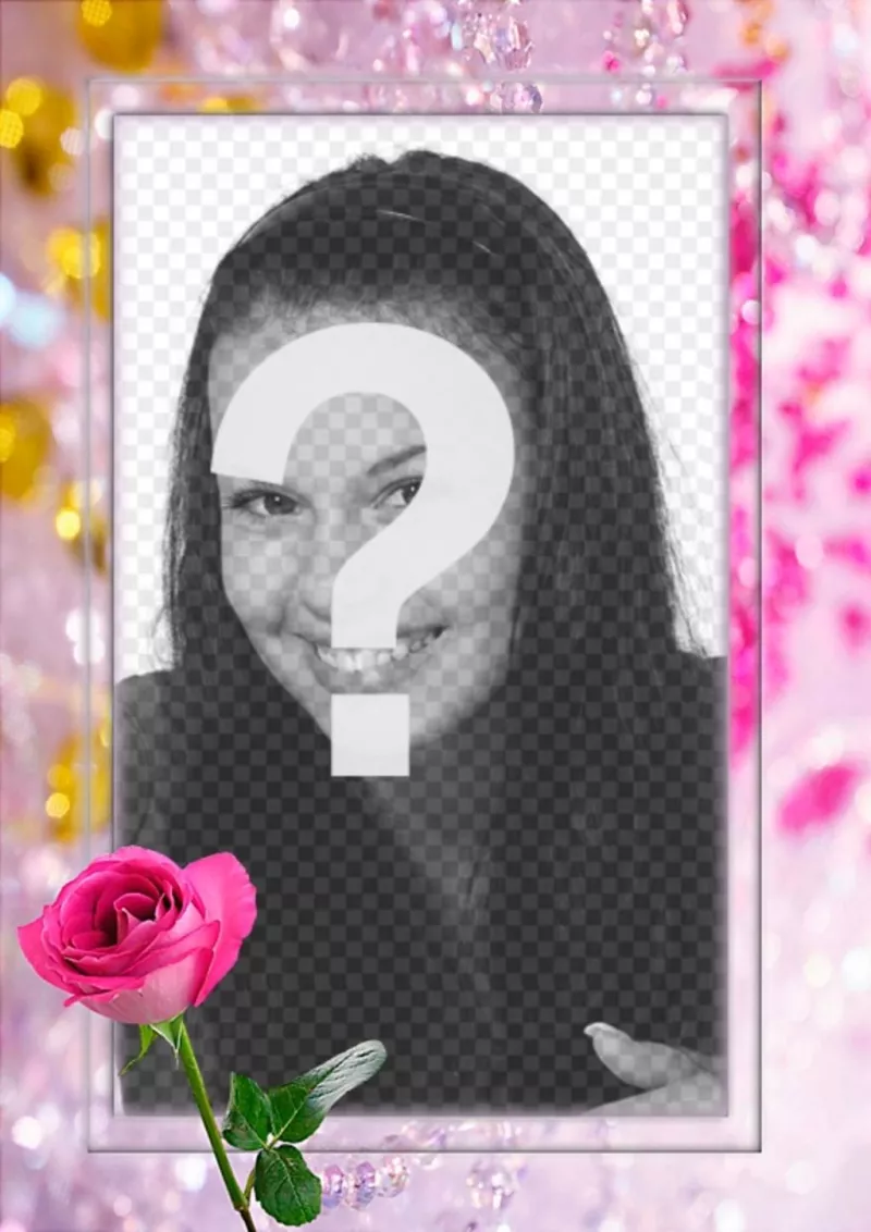 Marcos para fotos con flores y rosas online - Fotoefectos Marcos para fotos con flores y rosas online - Fotoefectos
