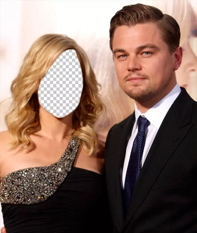 Fotomontaje para posar junto a Leonardo DiCaprio con tu cara ..