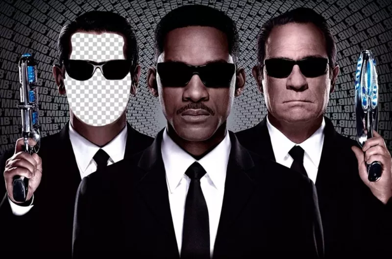 Fotomontaje con los agentes de Men in Black para poner tu cara ..