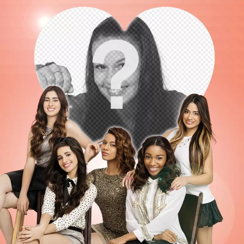 Fotomontaje con Fifth Harmony para subir tu foto ..