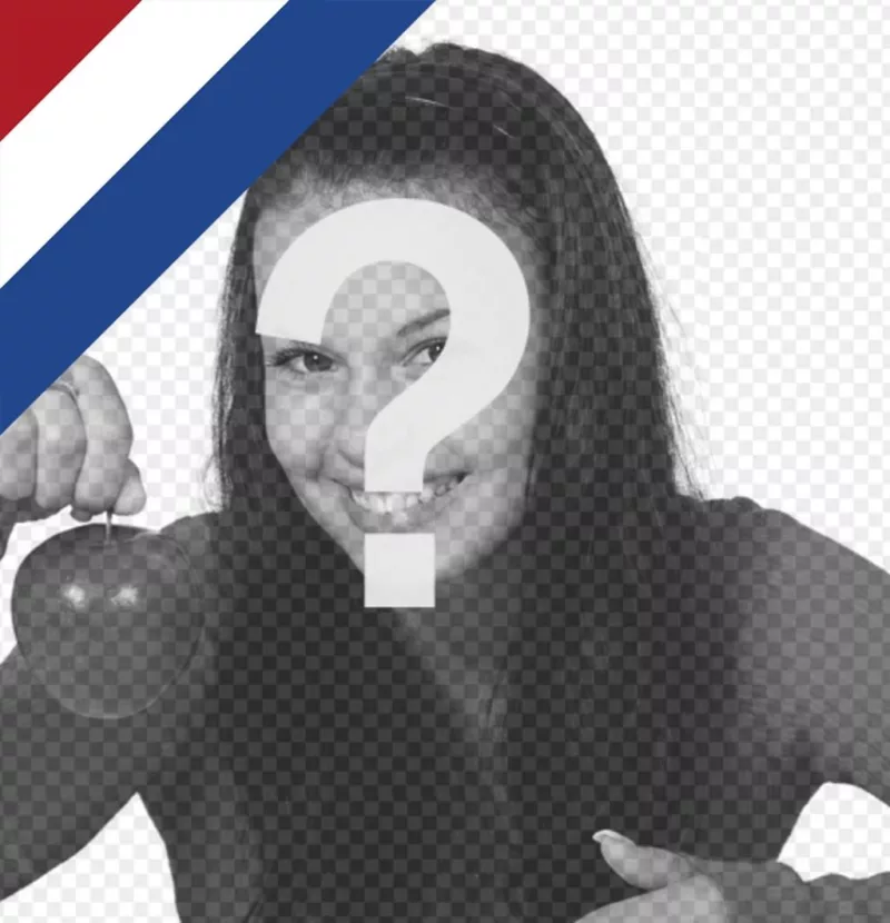 Bandera de Holanda para poner en la esquina de tus fotos gratis ..