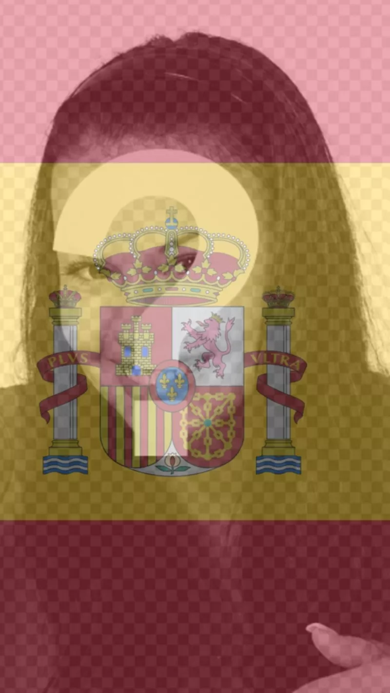 Bandera de España para añadir tu foto y usar como fondo en tu móvil ..