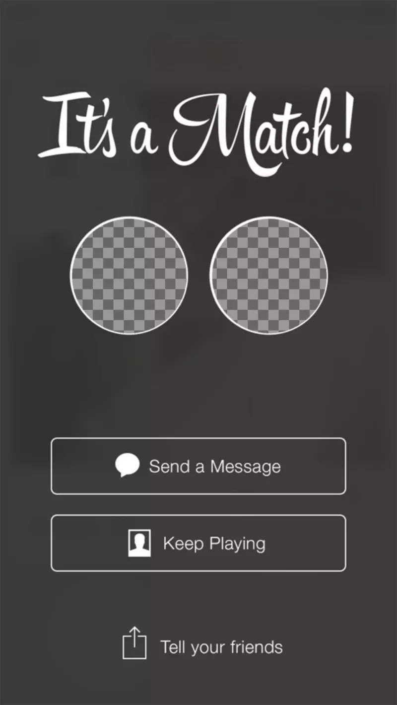 Edita este fotomontaje para hacer un perfect match de Tinder ..