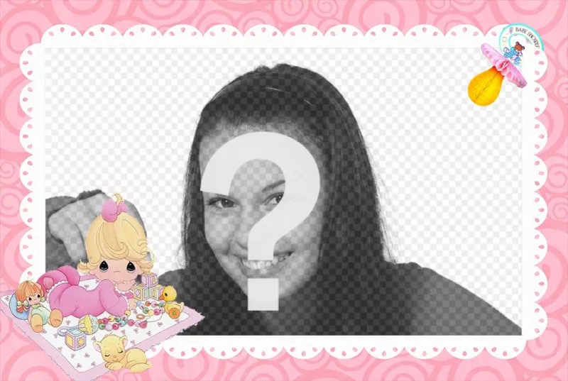 Marcos de fotos para el baby shower con las fotos de tu bebé ..