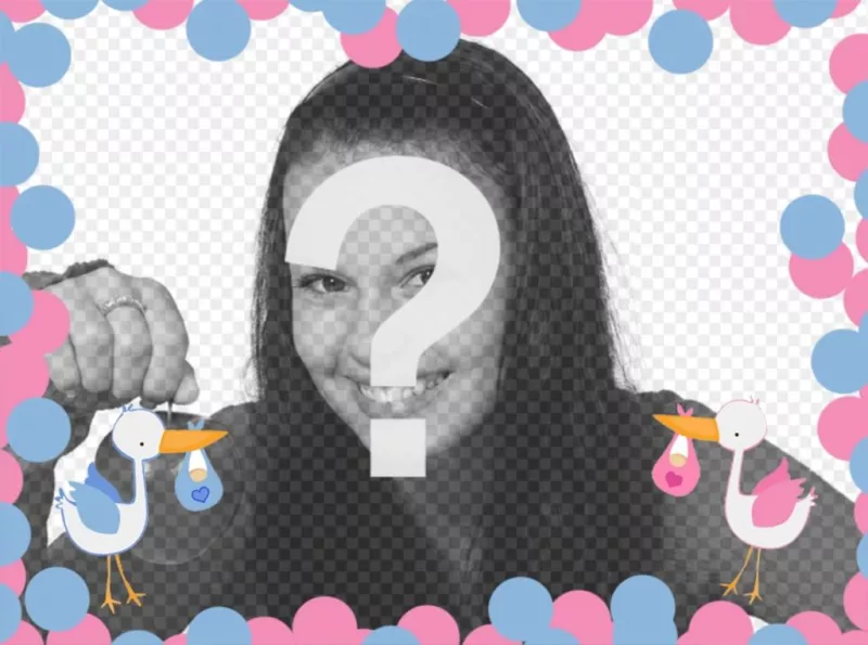 Marco decorativo especial para fotos de bebés niña y niño ..