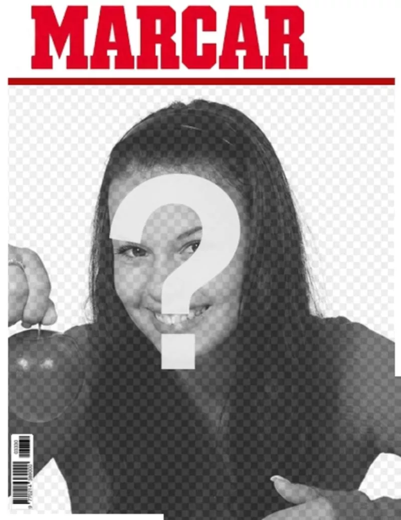 Portada personalizable de broma del periódico Marca...