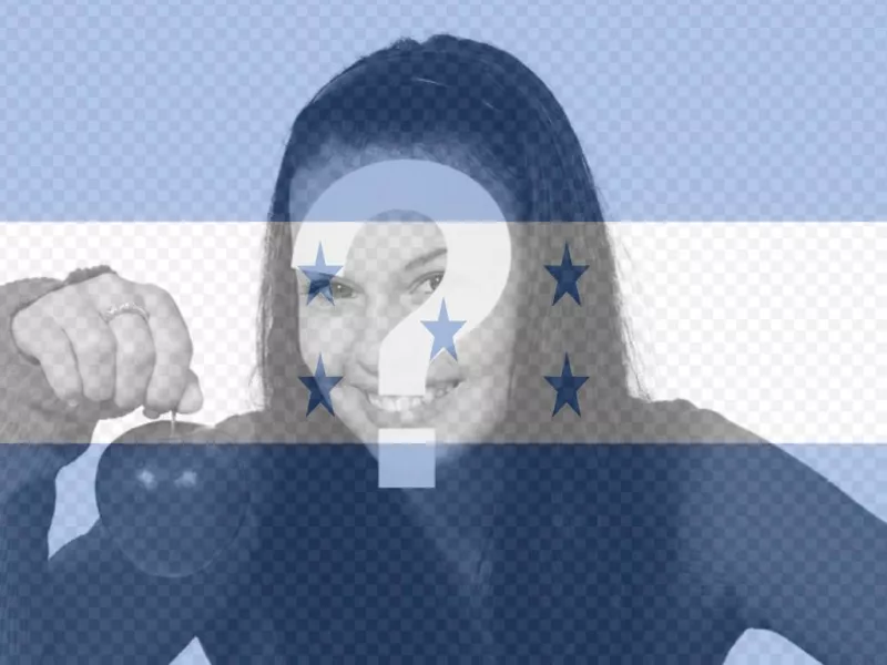 Pon en la foto de tu perfil la bandera de Honduras delante de tu..