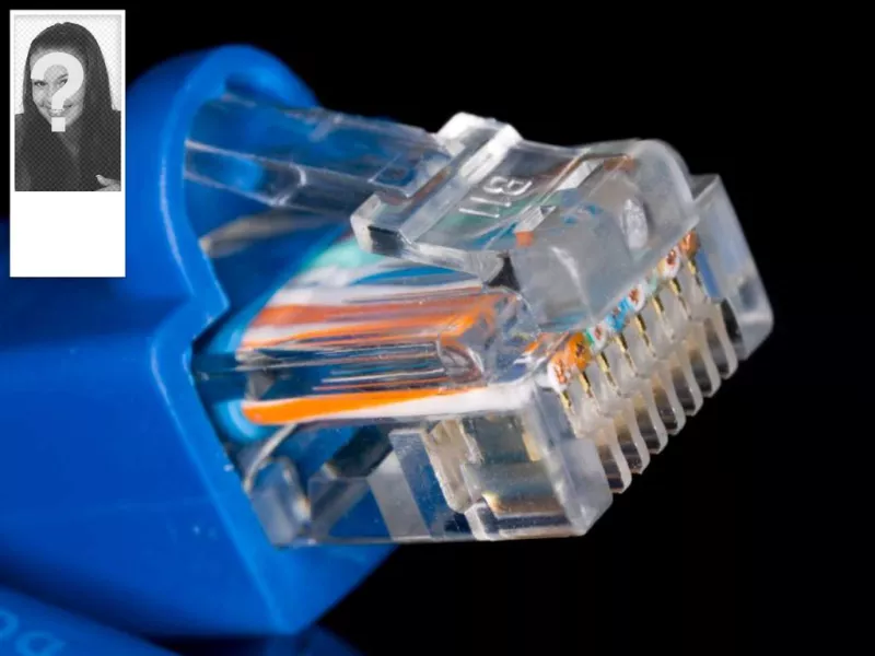 Fondo para twitter de ethernet wire en el que podrás poner tu..