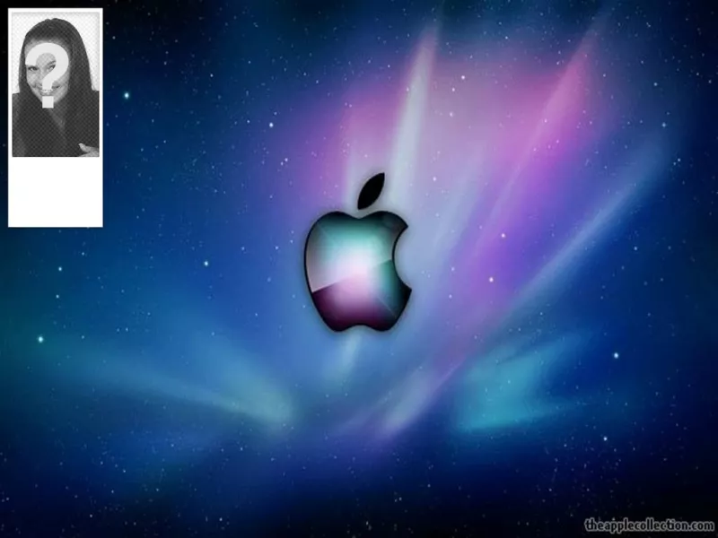 Fondo de pantalla de twitter y una imagen de apple snow leopard de..