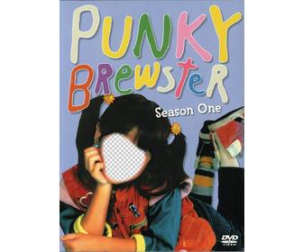 fotomontaje punky brewster famosa serie infantil 80