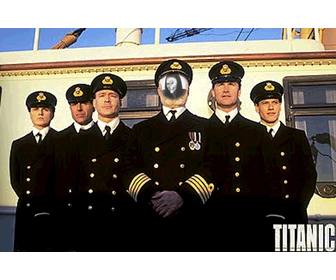 fotomontaje capitan titanic propia foto