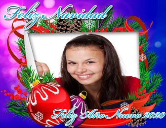 Colonial disparar Superar Felicitación de Navidad para personalizar online con tus fotos de Feliz -  Fotoefectos