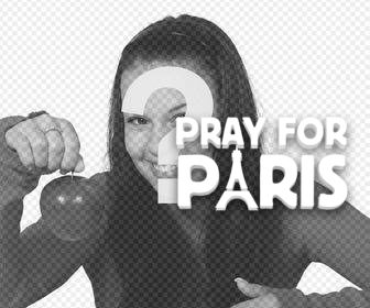 solidarizate paris sticker pray for paris