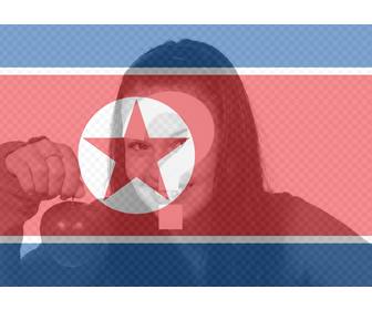 bandera corea norte anadir filtro fotos