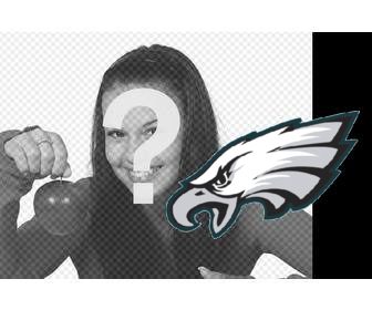 fotomontaje logo philadelphia eagles pegar imagenes