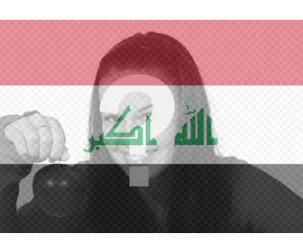 filtro gratis foto bandera irak
