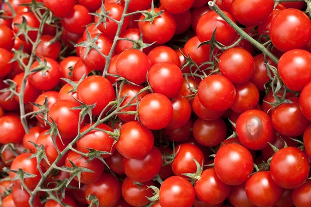 Juego educativo donde colocar una imagen en un tomate para que los niños aprendan a comer verduras de forma..