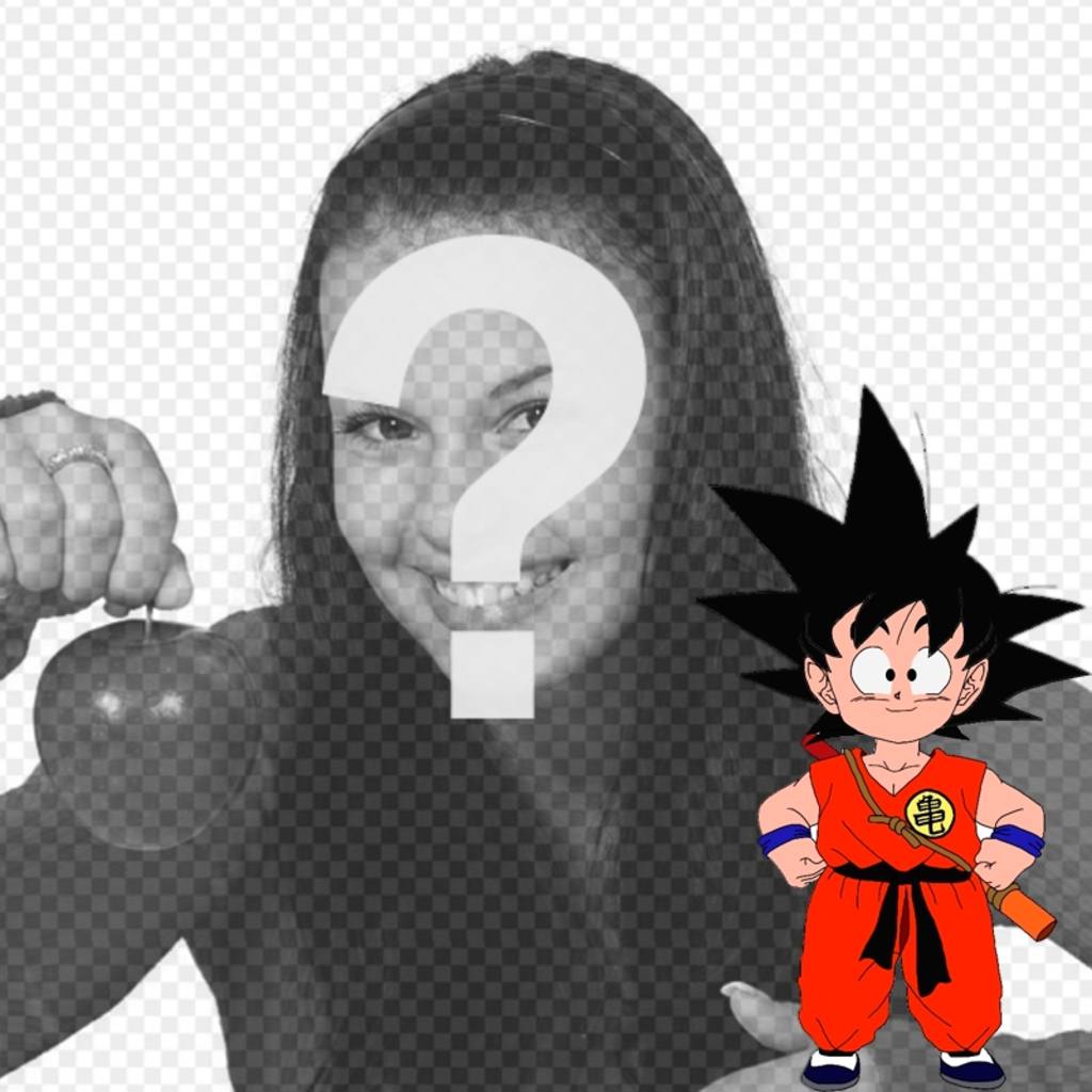 Fotomontajes y marcos con Son Goku - Fotoefectos Fotomontajes y marcos con Son Goku - Fotoefectos