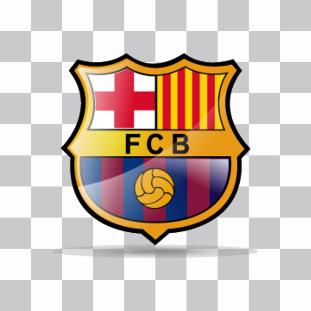 Escudo del FC Barcelona para poner en tu foto ..