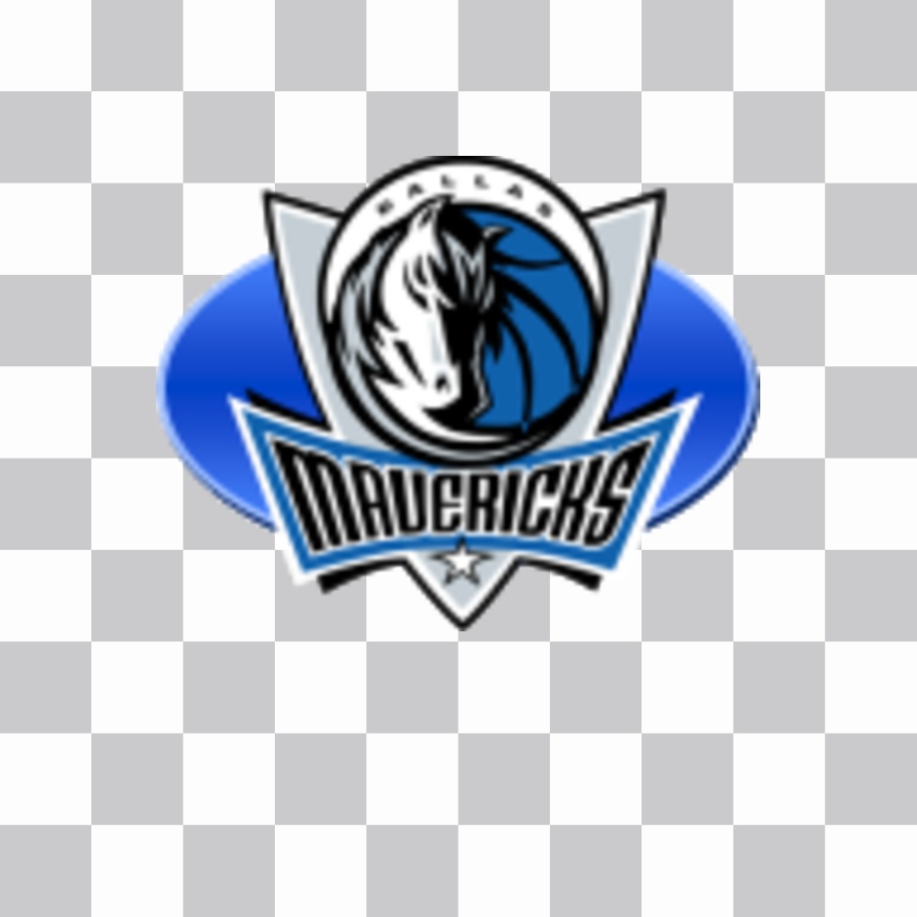 Pegatina con el logo de los Dallas Mavericks. ..