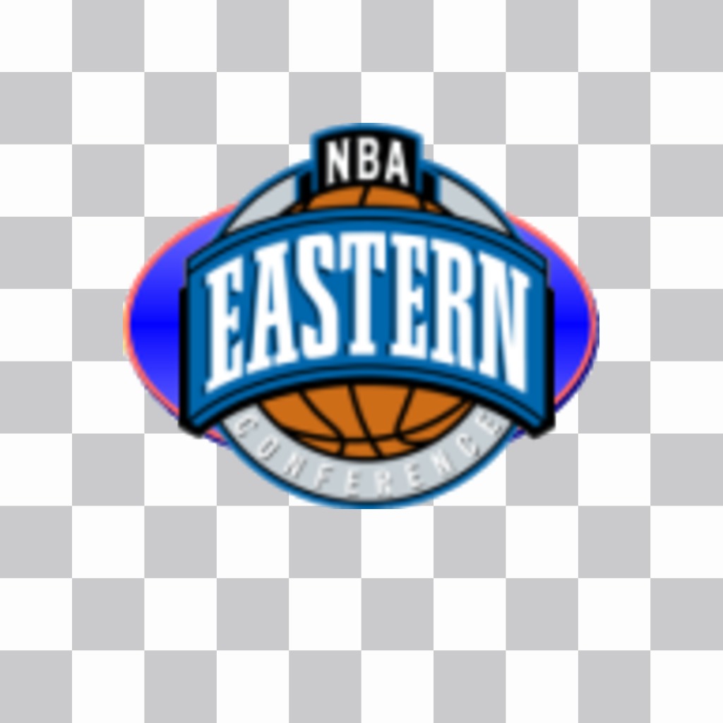 Pegatina con el logo de la Conferencia Este de la NBA. ..