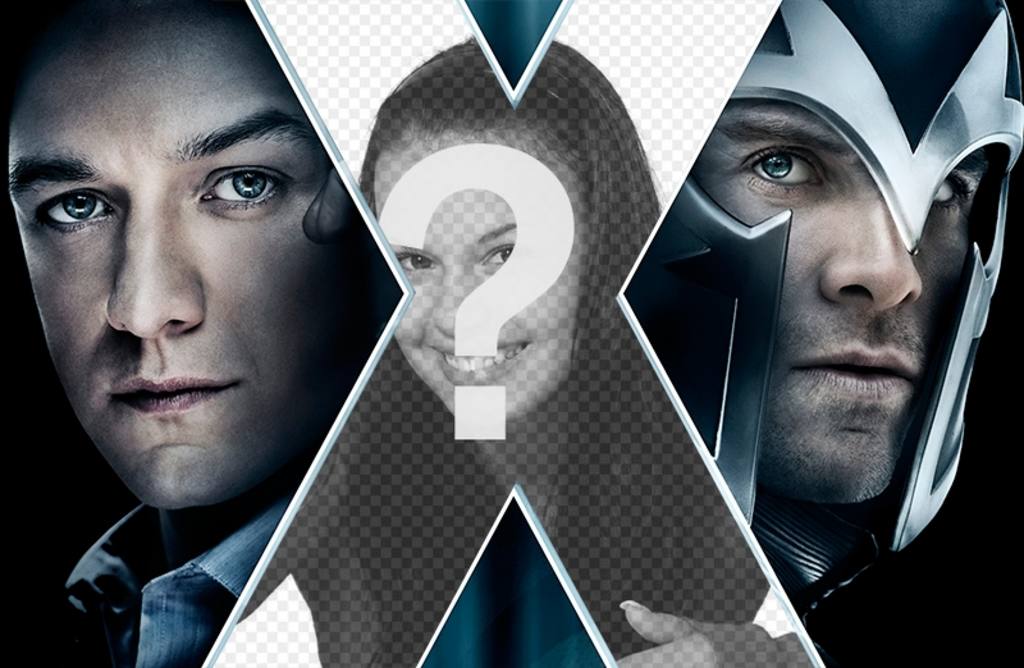 Poster de X-Men con tu foto ..