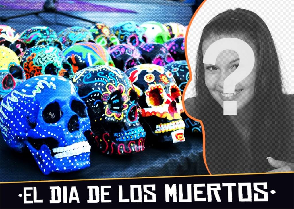 Collage para el Día de los muertos ..