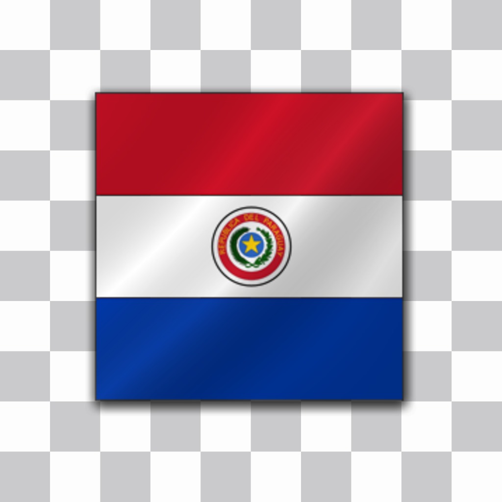 Pon la chapa de la bandera de Paraguay en tus fotos en un instante con nuestro editor..