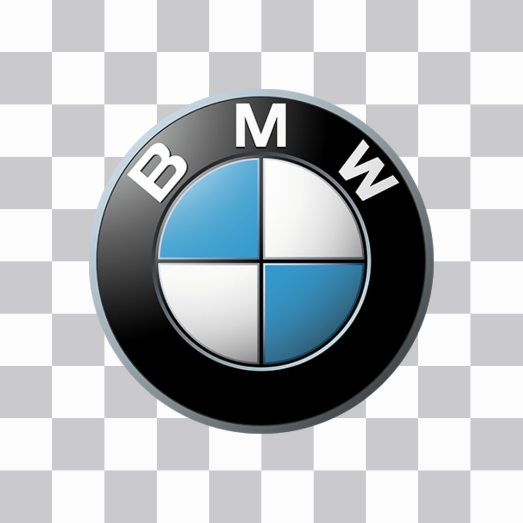 Sticker del logotipo de BMW para tus fotos. ..