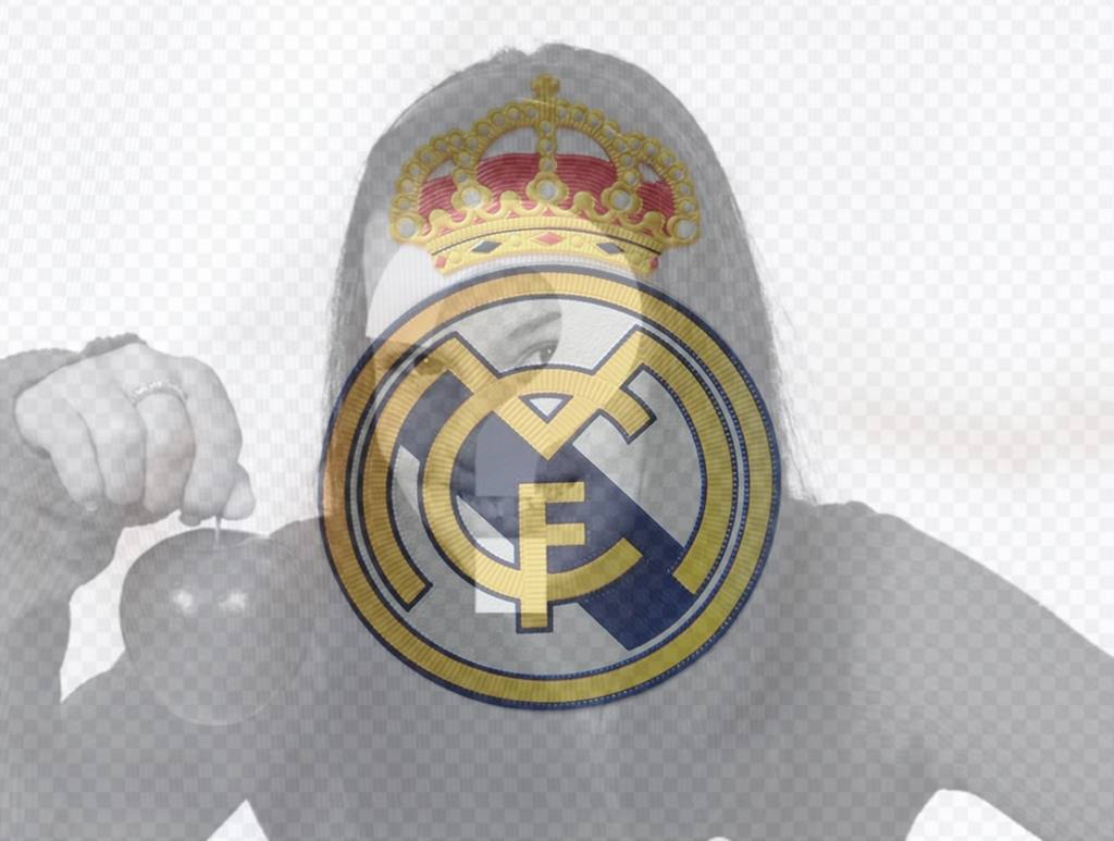 Fotoefecto del escudo del Real Madrid para tu foto ..
