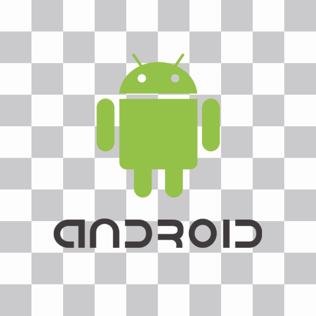 Sticker del logo de Android para tus fotos ..