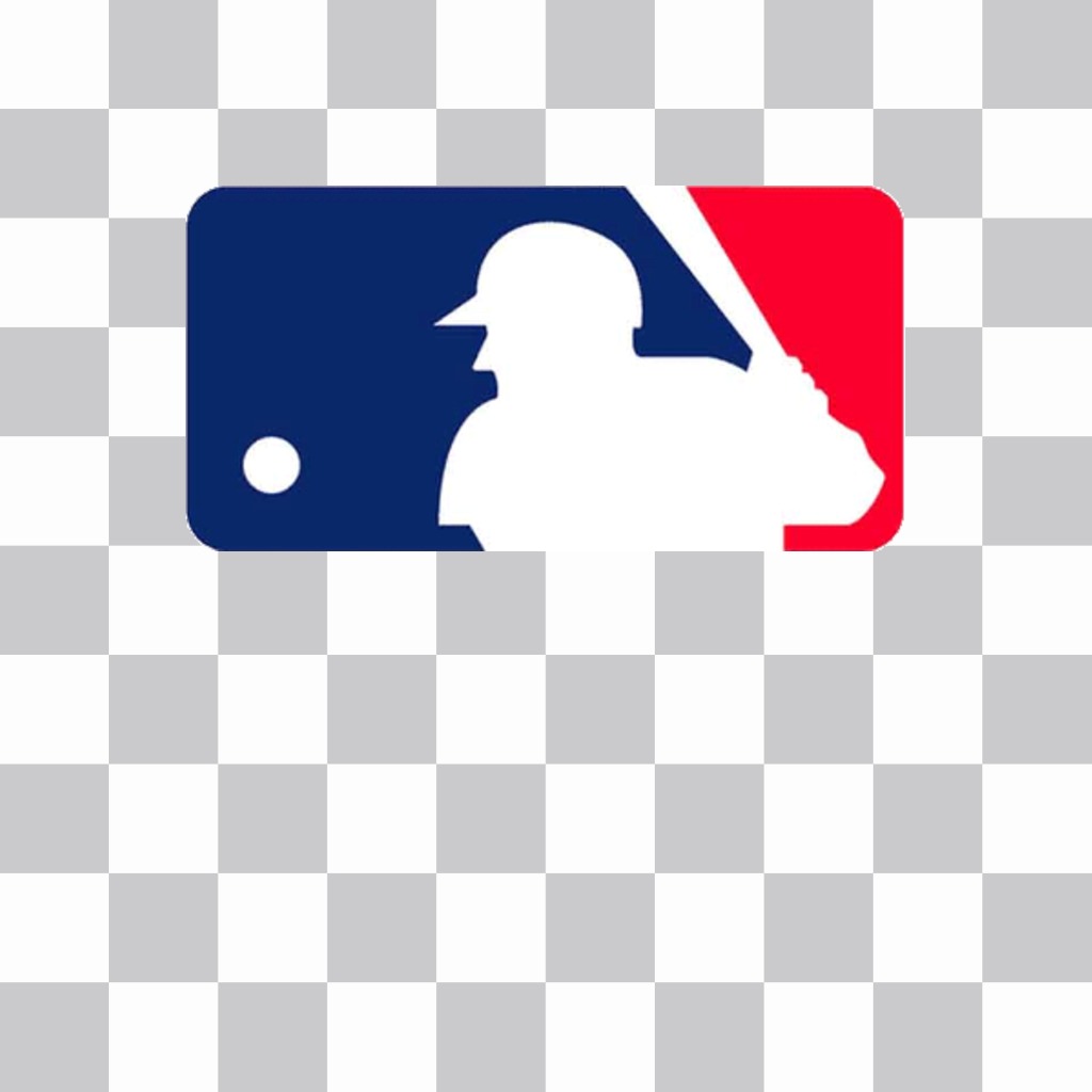 Sticker del logo de las Grandes Ligas de Béisbol para tu foto ..