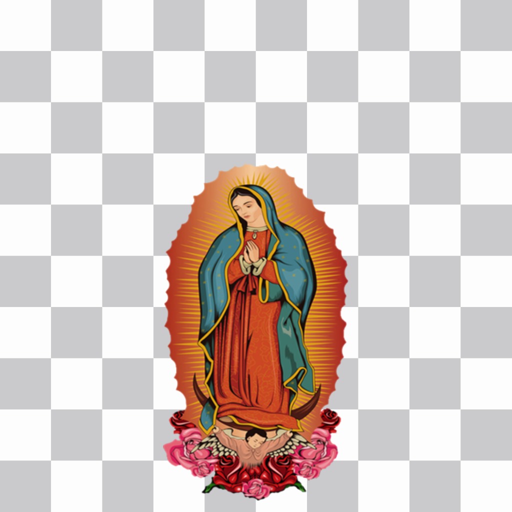 Fotomontajes con imágenes de la Virgen de Guadalupe - Fotoefectos Fotomontajes con imágenes de la Virgen de Guadalupe - Fotoefectos