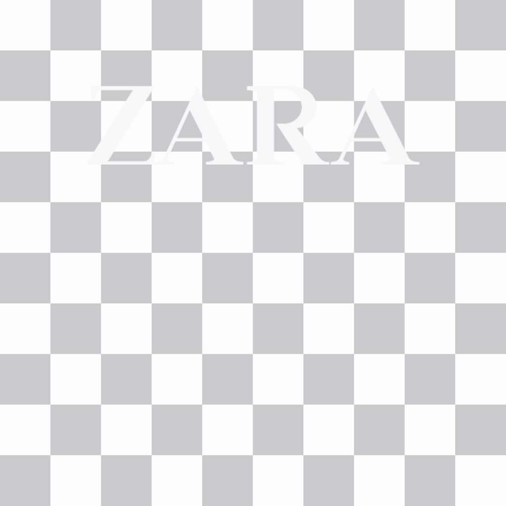 Sticker del logo de la marca de ropa ZARA para tus fotos ..