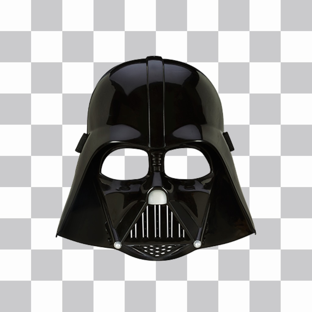 Sticker del casco de Darth Vader para poner en tus fotos ..