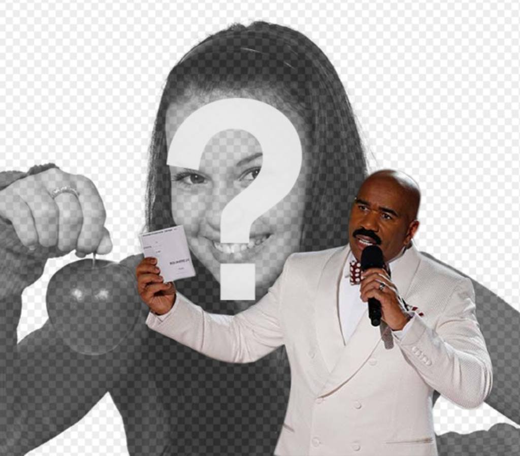 Fotomontaje de Meme de Steve Harvey para subir una foto ..