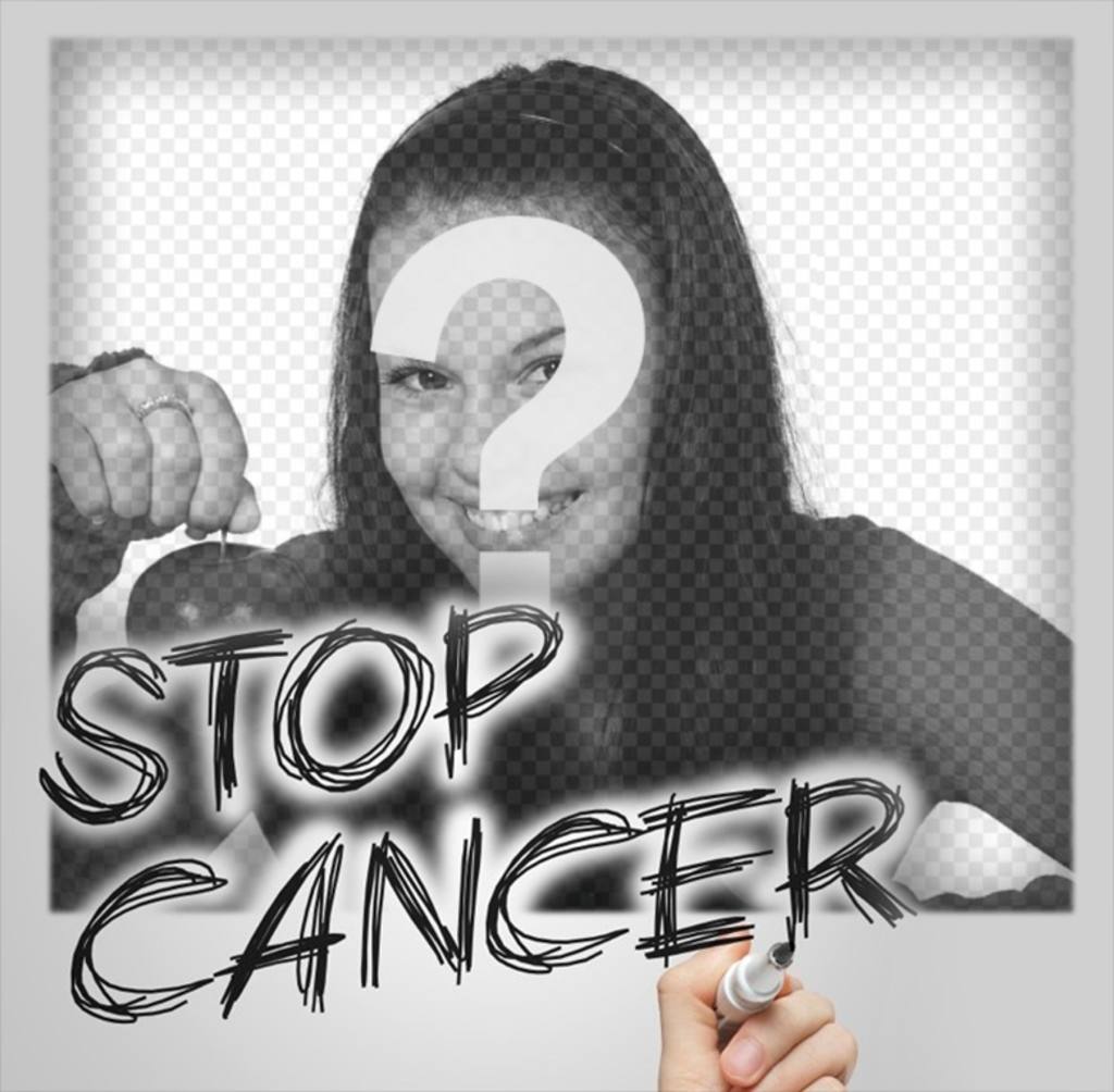 Sube una foto y únete a la lucha contra el cancer con este efecto gratis ..