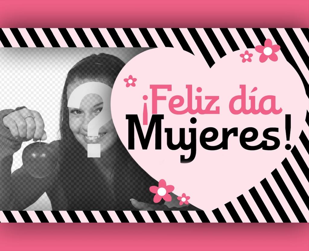 Un detalle especial para felicitar a las Mujeres en su día ..