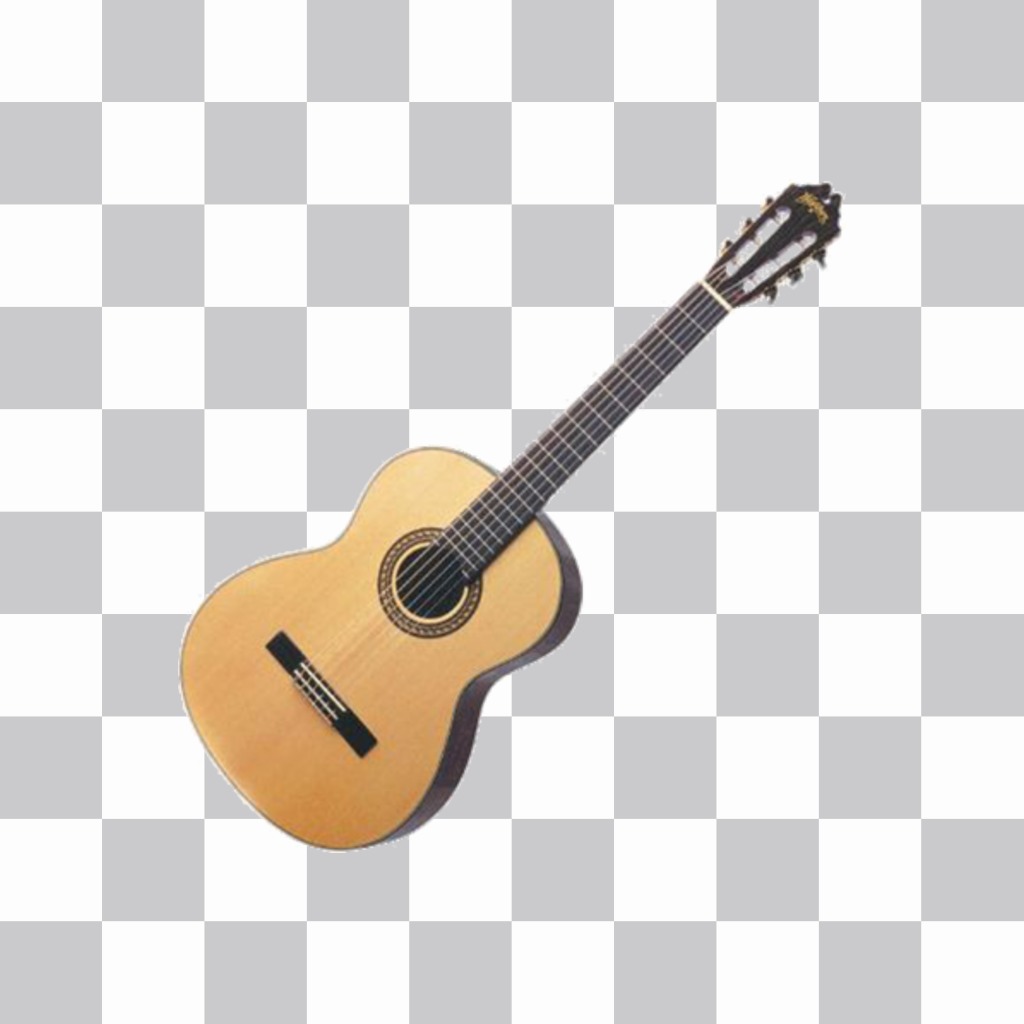 Añade una guitarra española a tus fotos con este sticker ..