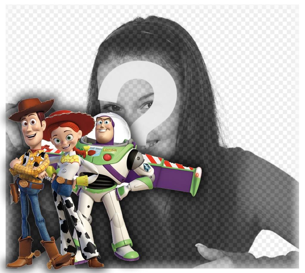 Personajes de Toy Story en tus fotos con este montaje online ..