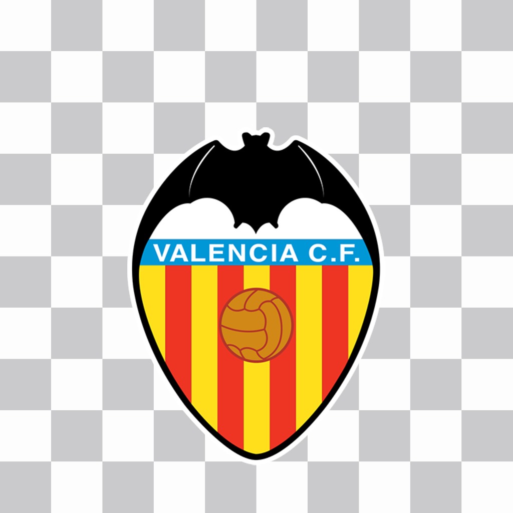 Foto efecto para subir tu foto y ponerle el escudo del VALENCIA CF