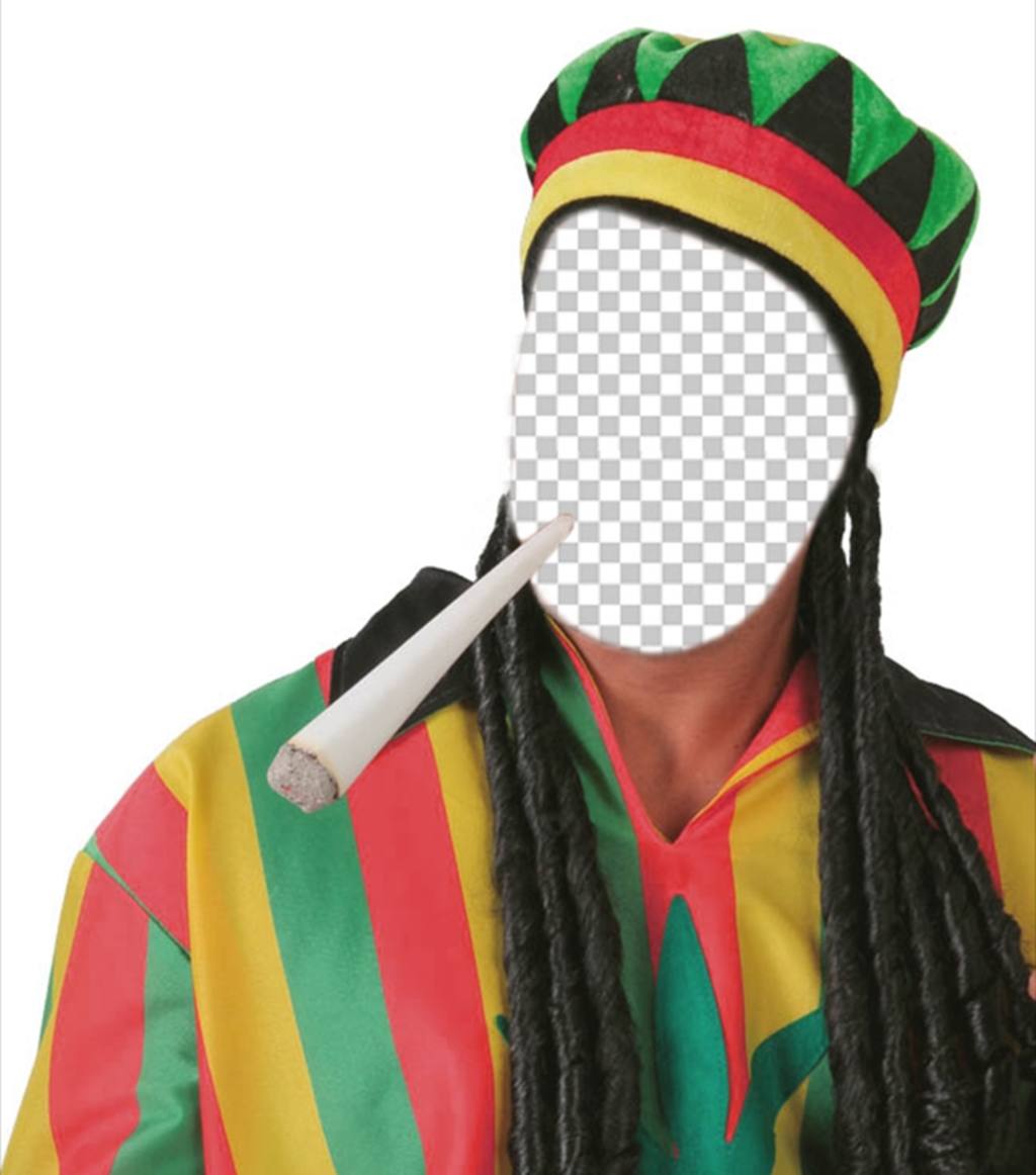 Vístete de rastafari con este montaje original y gratuito ..