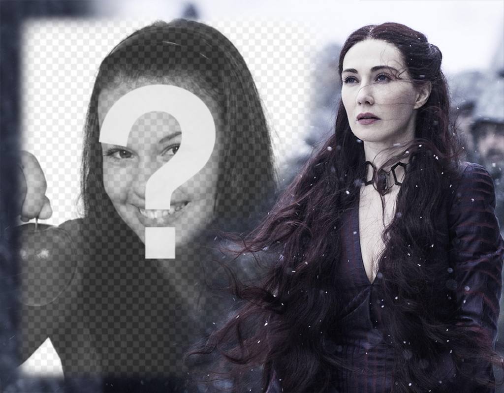 Efecto gratis para tu foto con Melisandre de Juego de Tronos ..