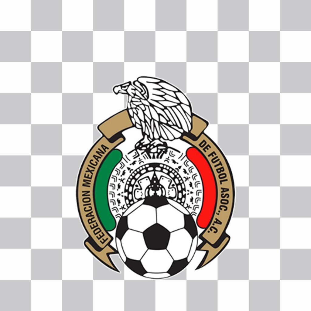 Escudo del equipo de fútbol de México para pegar en tus fotos ..
