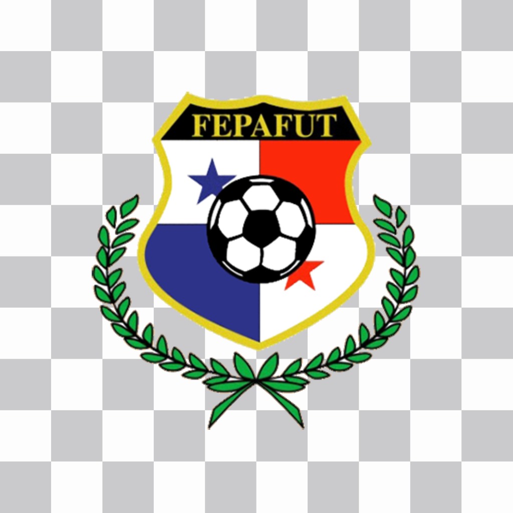 Sticker con el escudo de la federación Panameña de fútbol para tus fotos ..