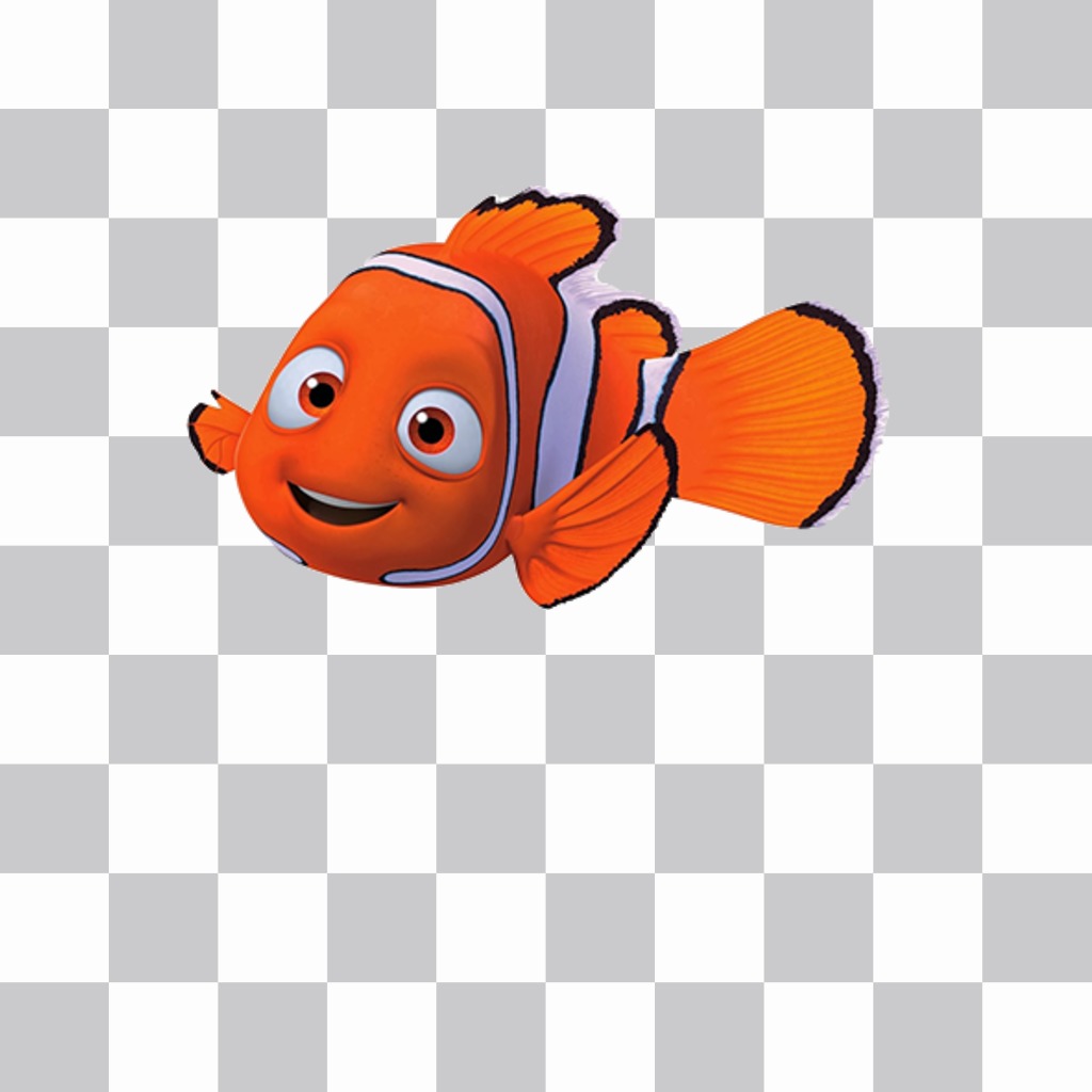 Pega a Nemo en tus fotos con este foto efecto gratuito ..